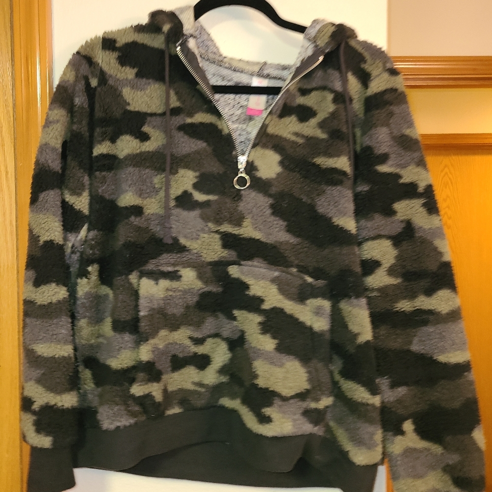 Camo sweater
